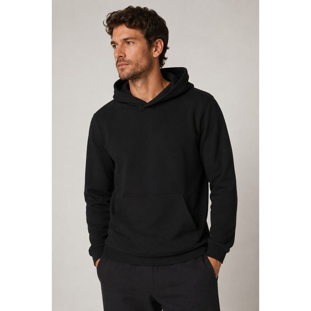 James Perse x Live Nation Hoodie Mens Size 2/ M Black Pullover Sweatshirt USA